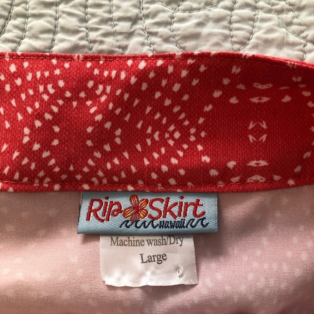 Ripskirt Hawaii maxi skirt. Mango color. Size large - Picture 7 of 8